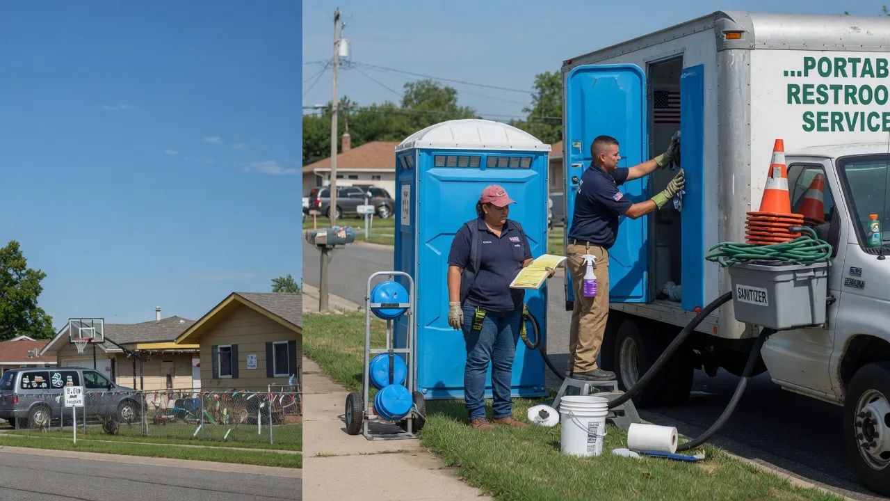 Portable Toilet Rental in Rock, MI near me